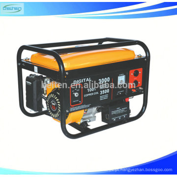 Tipo de saída monofásico AC Tipo 3kw Gasolina Inverter Generator